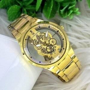 Luxury Men’s Business Watch | Silver Stainless Steel Analog Gift Watch